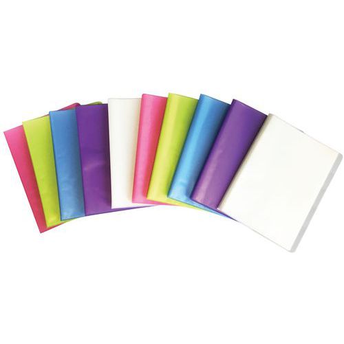Showalbum polypropyleen 80 zijden A4 assorti - Set van 10