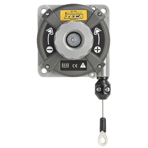 Veerbalancer 400 g tot 14 kg, Min. draagkracht (Gewicht): 1 kg, Max. draagkracht (Gewicht): 2 kg