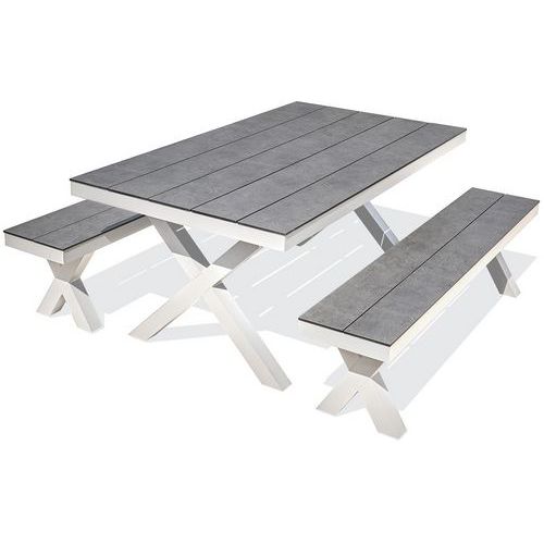 Picknicktafel Annecy - 175x100cm - Wit - DcbGarden