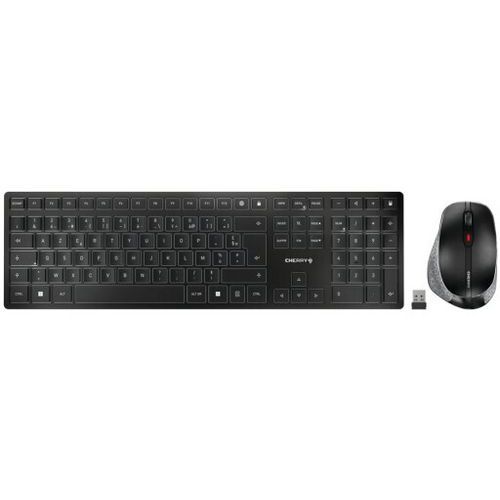 Toetsenbord en muis ergonomisch BT draadloos DW 9500 - Cherry
