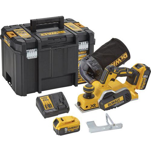 Schaafmachine XR 18V 5Ah Li-Ion Brushless - 2 accu's - TSTAK koffer - DEWALT