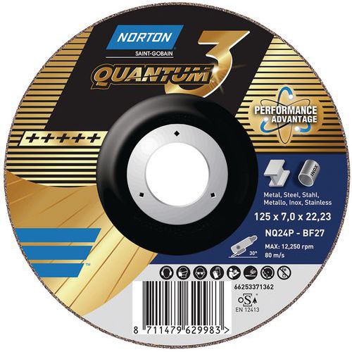 Afbraamschijf Quantum 3 Metal - Norton Afbraamschijf Quantum 3 Metal - Norton