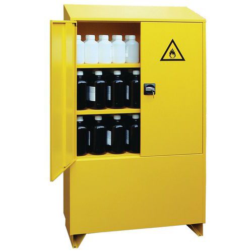 Veiligheidskast voor ontvlambare producten 100 en 200 l - Met geïntegreerde brandblusser - Trionyx