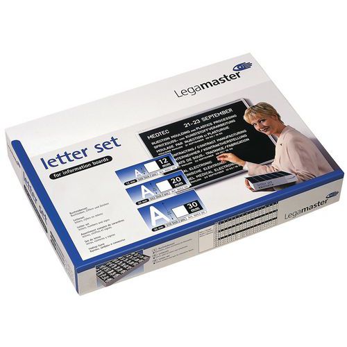 Lettres et chiffres - Legamaster Lettres et chiffres - Legamaster