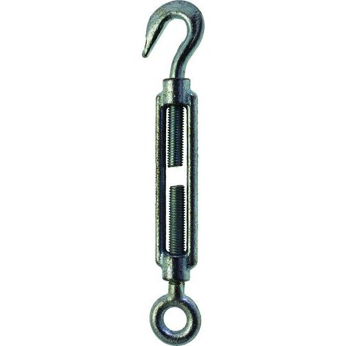 Spanschroef haak en ring gegalvaniseerd - Norail