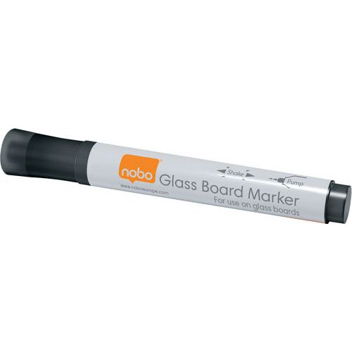 Uitwisbare marker Premium voor glasborden - Nobo
