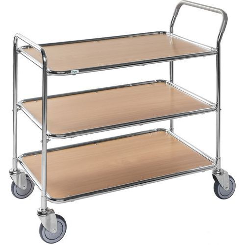 Chariot de service avec tablettes - Kongamek