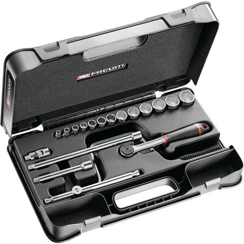 Kunststof inlay Large voor dopsleutel 3/8 niveau 3 PL.L11 Facom