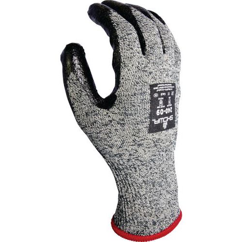 Handschoen Showa 240 snij-en hittebestendig sponsnitril coating-Wiltec