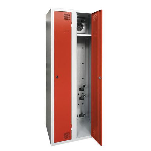 Vestiaire séchant industrie propre 1 à 4 colonnes - Sur socle - Akaze