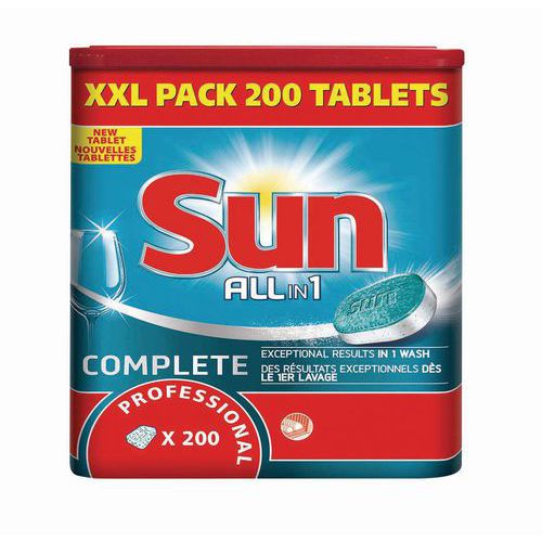 Vaatwastabletten Sun Pro - doos van 200