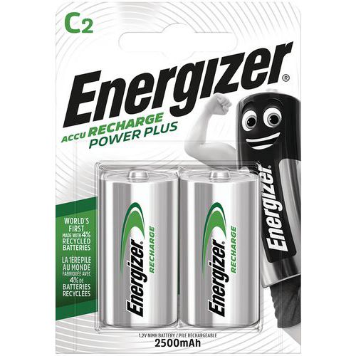 Oplaadbare batterij C/LR14 - Set van 2 - Energizer