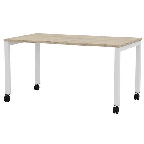 Bureau avec pieds arche mobile Arial - 160x80cm - Eol