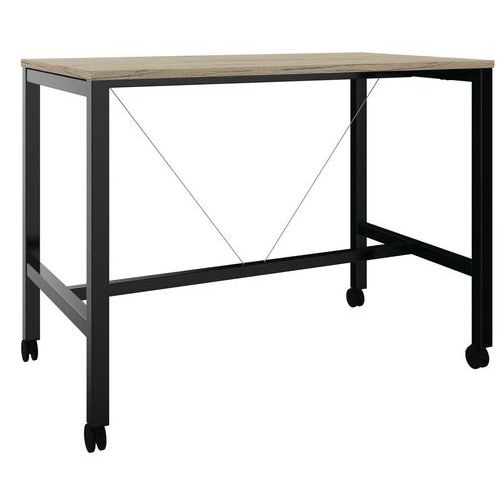 Bureau avec pieds arche mobile Arial - 140x80cm - Eol