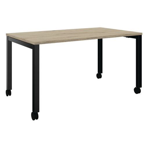 Bureau avec pieds arche mobile Arial - 140x80cm - Eol