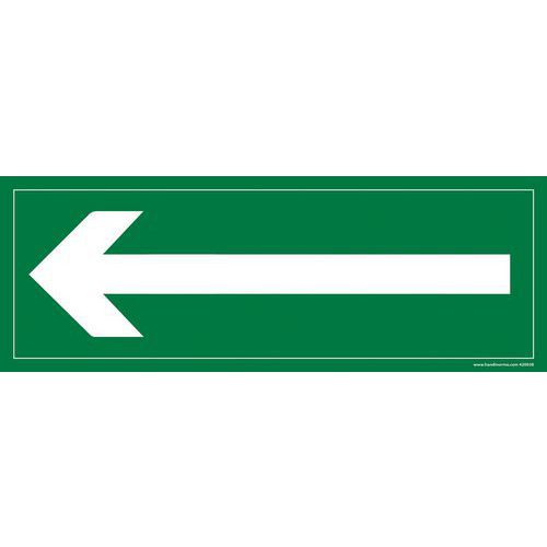 Bord pijl links