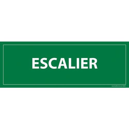 Panneau escalier