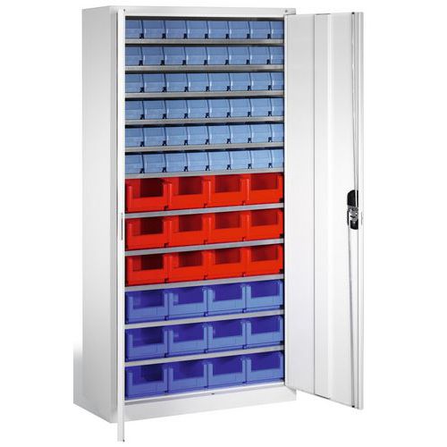 Kast met stapelbakken - C+P