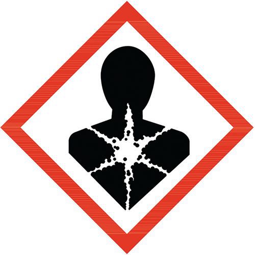 CLP-bord - Gezondheidsgevaar - Zelfklevende etiketten CLP-bord - Gezondheidsgevaar - Zelfklevende etiketten