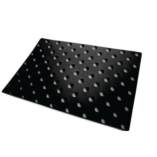 Noppenplaat voor buiten KELBEXT methacrylaat hars voor slechtzienden, Materiaal: Hars, Kleur: Zwart