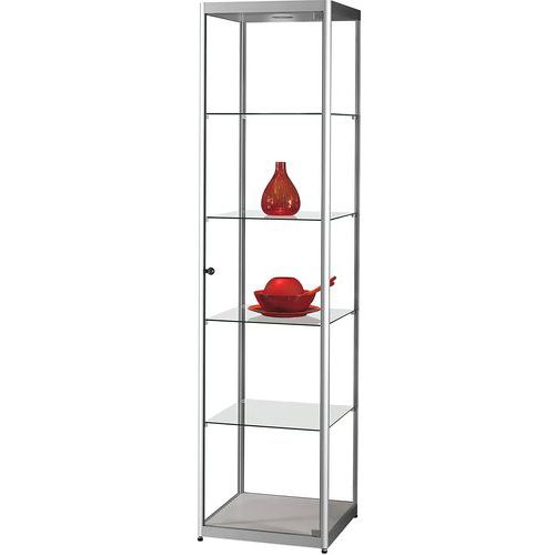 Vitrinekast - 500 x 500 x 2000 mm - Manutan