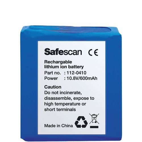 Batterie rechargeable pour détecteur de faux billets 155-S - Safescan LB-105