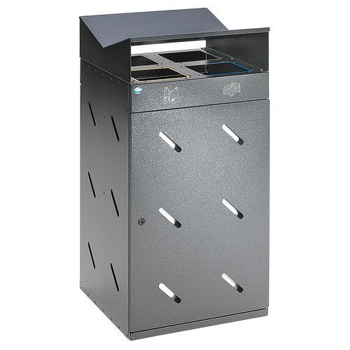 Afvalscheidingsstation voor 4 soorten afval WS 58 - Var Afvalscheidingsstation voor 4 soorten afval WS 58 - Var