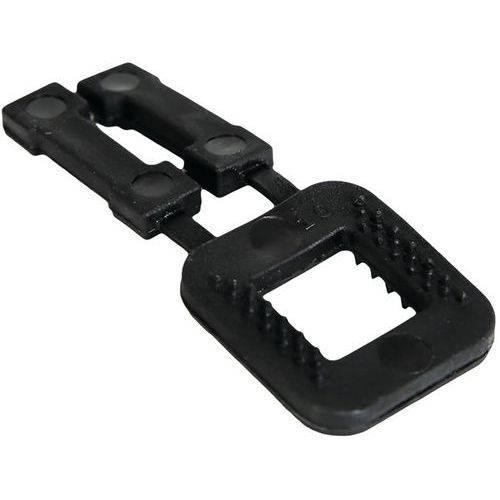 Gesp kunststof voor polypropyleen omsnoeringsband – 12 en 16 mm, Voor max. bandbreedte: 16 mm