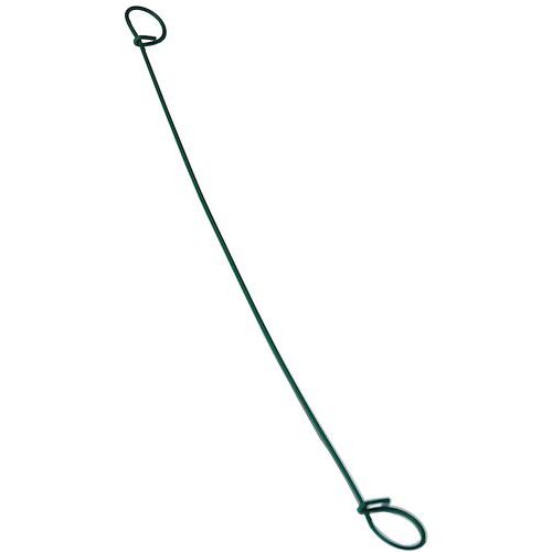 Zakkensluiter geplastificeerd groen Nr6 10 tot 30cm