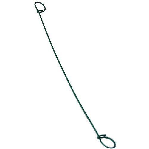 Zakkensluiter geplastificeerd groen Nr6 10 tot 30cm