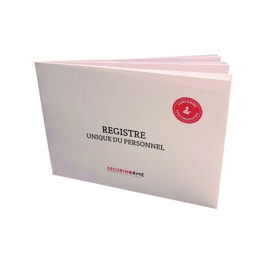 Personeelsregister REGISTRE UNIQUE DE PERSONNEL