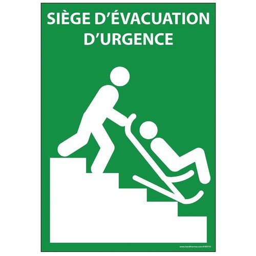 Bord SIEGE D'EVACUATION D'URGENCE
