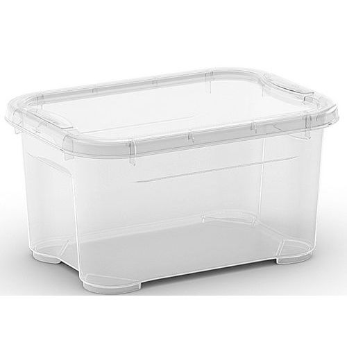 Kunststof bakken met deksel, Totale inhoud: 5 L, Nestbaar: ja, Totale hoogte: 140 mm, Totale breedte: 190 mm