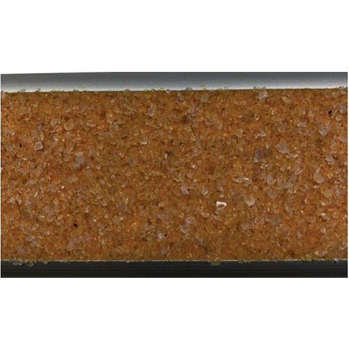 Trapneus haaks mineraal, Kleur: Geel, Materiaal: Aluminium, Lengte: 1150 mm, Breedte: 50 mm, Dikte: 3.7 mm