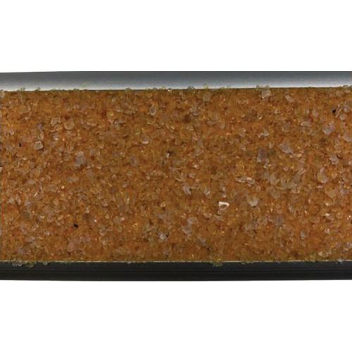 Trapneus haaks mineraal, Kleur: Geel, Materiaal: Aluminium, Lengte: 1500 mm, Breedte: 50 mm, Dikte: 3.7 mm