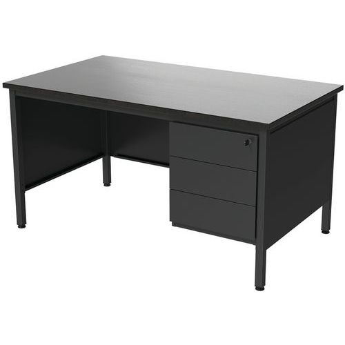 Bureau Confort 2 met ladeblok 3 laden - 140 cm