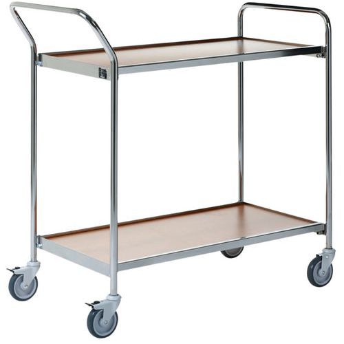 Verrijdbare tafel - 2 bladen - Draagvermogen 150 kg