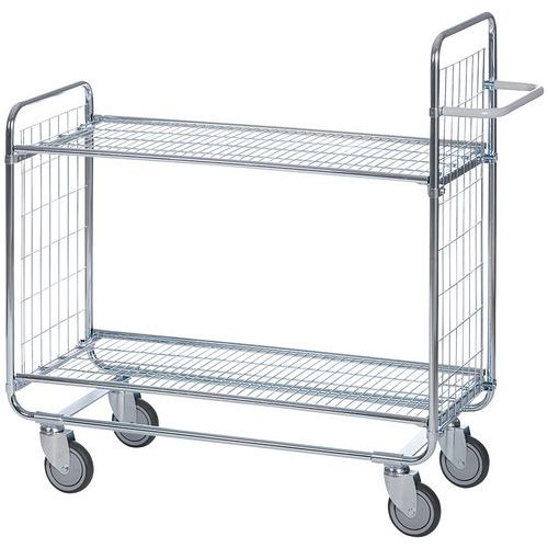 Orderverzamelwagen 2 plateaus - Draagvermogen 200 kg