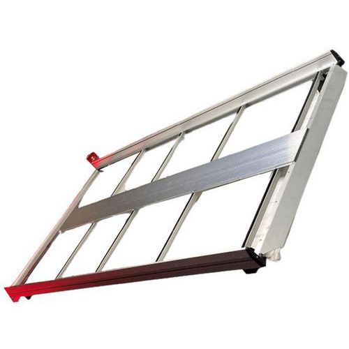 Aluminium imperiaal met rol en loopbrug - Peugeot Boxer L1 tot L4