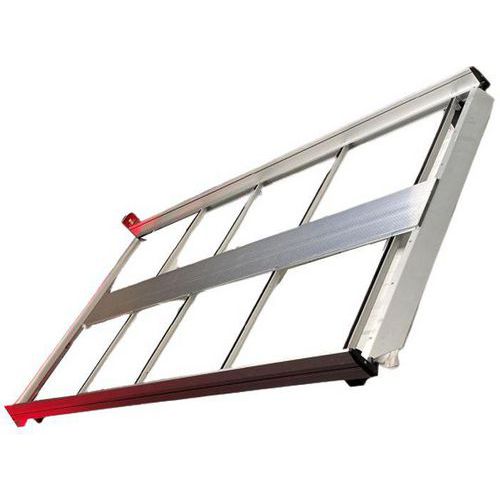 Aluminium imperiaal met rol en loopbrug - Peugeot Boxer L1 tot L4