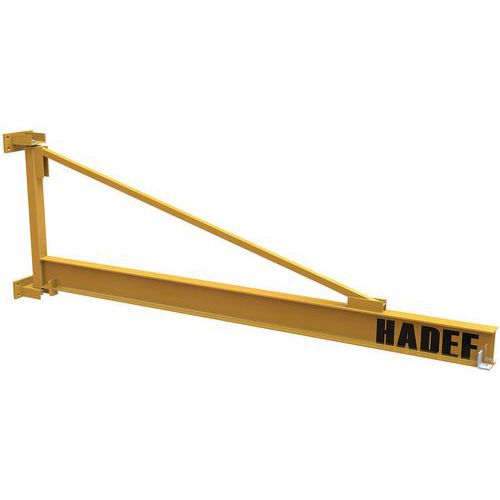 Wandzwenkkraan driehoek - hefvermogen 250 tot 2000 kg - Hadef