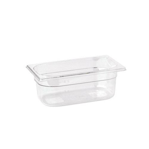 Gastronorm bak in copolyester GN 1/4, Kleur: Transparant, Type: Gastronorm, Model: 3,5 liter