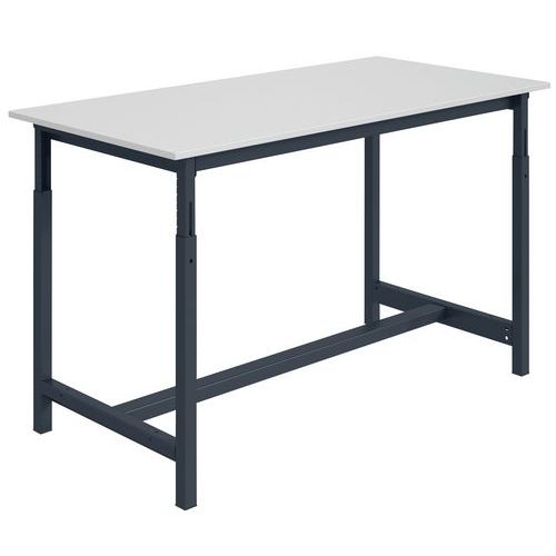 Etabli PTH plateau mélaminé réglable Sofame Etabli PTH plateau mélaminé réglable Sofame
