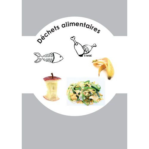 Sticker voor signalisatie op sorteer- en voorsorteermeubel