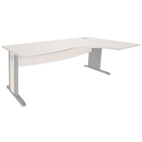 Bureau asymmetrisch Quatuor L-poten - Manutan Expert