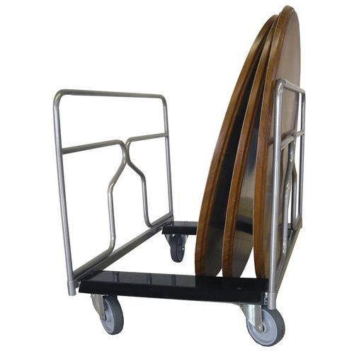 Transportkar voor ronde klaptafel maximale belasting van 300kg - Fimm