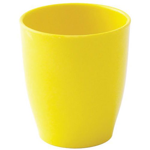 Beker Melamine, Kleur: Geel, Type: Beker, Materiaal: Melamine, Ø: 6.5 cm, Compatible micro-ondes: nee
