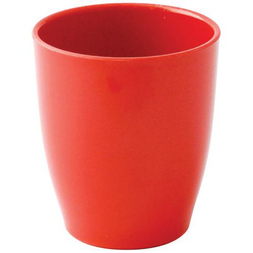Beker Melamine, Kleur: Rood, Type: Beker, Materiaal: Melamine, Ø: 6.5 cm, Compatible micro-ondes: nee