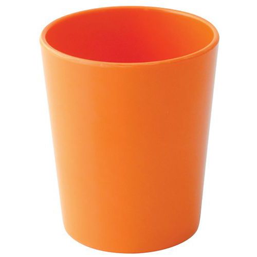 Beker Melamine, Kleur: Oranje, Type: Beker, Materiaal: Melamine, Ø: 7 cm, Compatible micro-ondes: nee