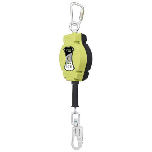 Helixon valbeveiligingskabel met automatische terugstelling - kratos Safety